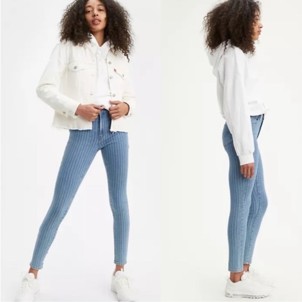 Levi’s | 721 HIGH RISE SKINNY STRIPED WOMEN'S JEANS~29